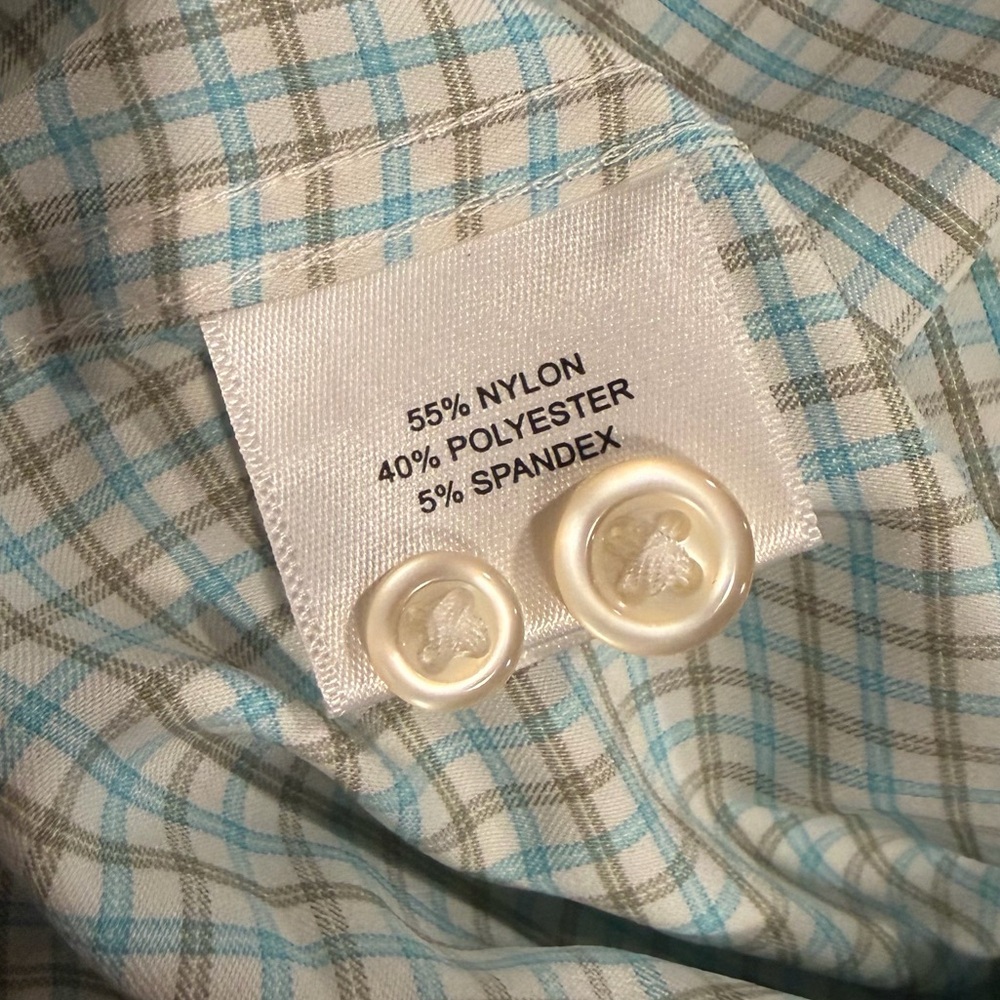 NWT Peter Millar Performance Button Down Shirt- M… - image 8